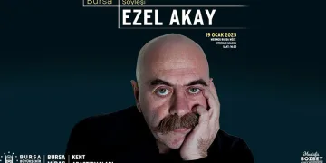 Bursa Bellek kent söyleşilerinin ilk konuğu Ezel Akay