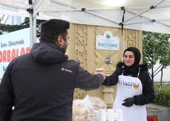 Öğrencilere sabah çorbası İnegöl Belediyesi’nden