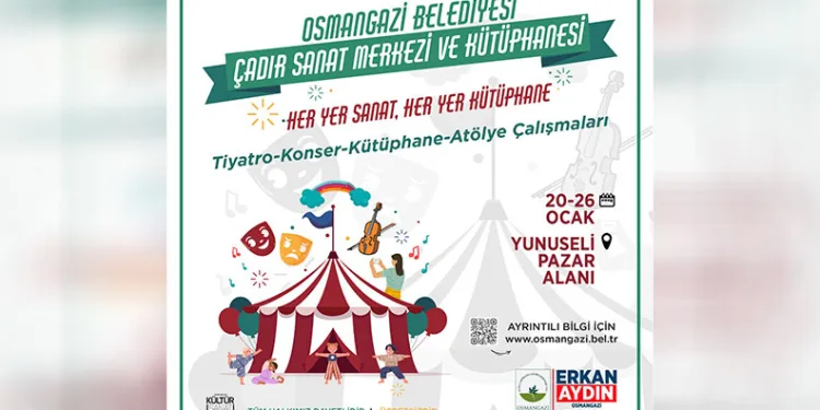 Bursa’da çocuklar için yarıyıl şenliği