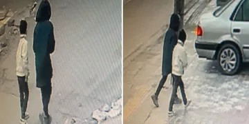 Ankara’da araç lastiklerini kesen çocuklar kameraya yakalandı