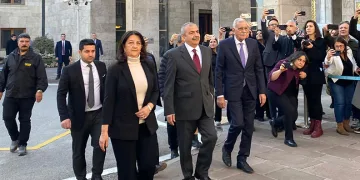 DEM Parti İmralı heyeti Numan Kurtulmuş’la görüştü