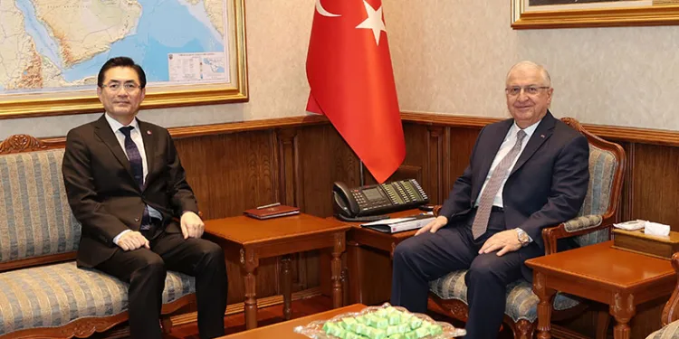 Bakan Güler, Kore Cumhuriyeti’nin Ankara Büyükelçisi Jeong’u kabul etti
