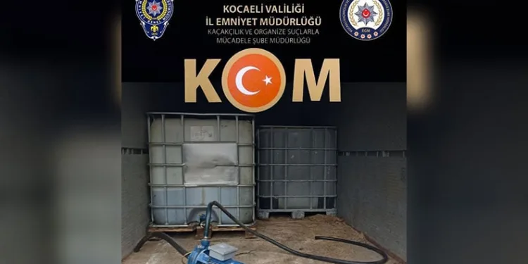 6 bin litre kaçak akaryakıt ele geçirildi