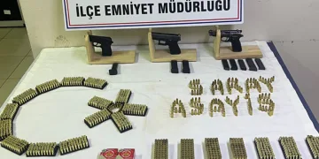 Tekirdağ’ın Saray ilçesinde ruhsatsız silah operasyonu