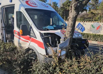 Bilecik’te hasta taşıyan ambulans kaza yaptı