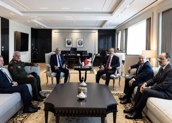 Bakan Fidan, Ürdünlü mevkidaşı Eymen es-Safedi ile bir araya geldi