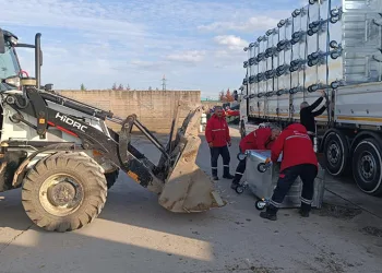 Orhangazi Belediyesi’ne 165 yeni konteyner