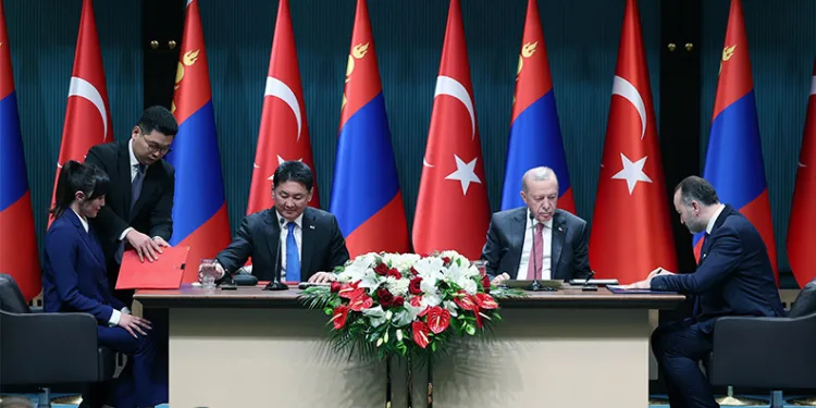Türkiye ve Moğolistan arasında anlaşma imzalandı