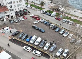 Mudanya’da yeni otopark hizmete açıldı