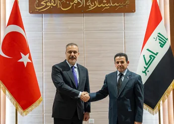 Dışişleri Bakanı Fidan, Irak Ulusal Güvenlik Danışmanı Araci ile görüştü