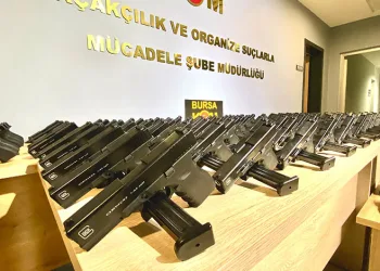 Bursa’da büyük silah operasyonu