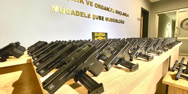 Bursa’da büyük silah operasyonu