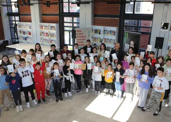 Nilüferli çocukların keyifli kütüphane buluşması
