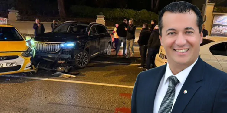 Gemlik TSO Başkanı alkollü kullandığı aracıyla kaza yaptı