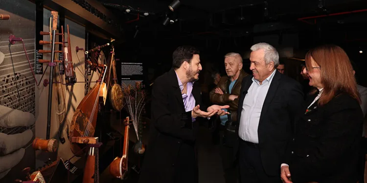 Okay Temiz’in enstrümanları Nilüfer MEM’de