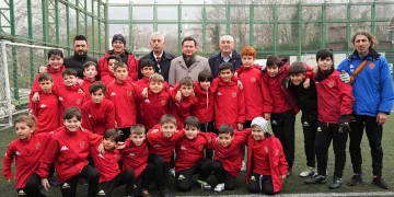 Erkan Aydın’dan Hüdavendigar Dikkaldırım Osmangazi SK’ya ziyaret