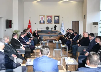 Oktay Yılmaz, Hak ve Özgürlükler heyetini ağırladı