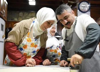 Nöbetçi kütüphanelerde bol vitaminli ikram
