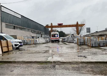 7 metre yükseklikteki vinçten düşen işçi hayatını kaybetti