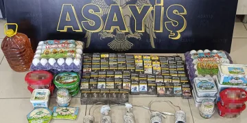 Ankara’daki kaçakçılık operasyonunda 3 tonu aşkın nargile tütünü ele geçirildi