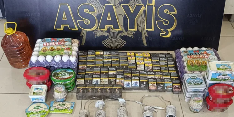 Ankara’daki kaçakçılık operasyonunda 3 tonu aşkın nargile tütünü ele geçirildi