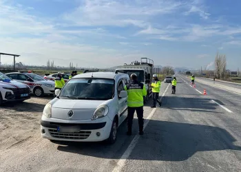 Jandarmadan havadan trafik denetimi