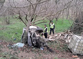İznik yolunda feci kaza: 1’i ağır 4 yaralı