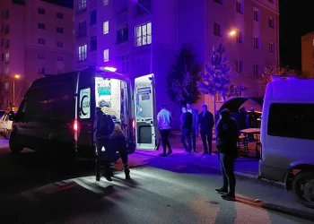 Çamura saplanarak derede mahsur kalan inek, iş makinesiyle kurtarıldı