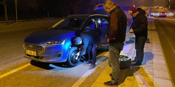 Ayvacık’ta 2 kaçak göçmen yakalandı