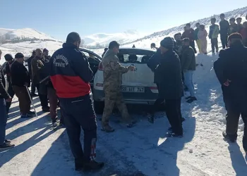 Kontrolden çıkan otomobil elektrik direğini devirdi
