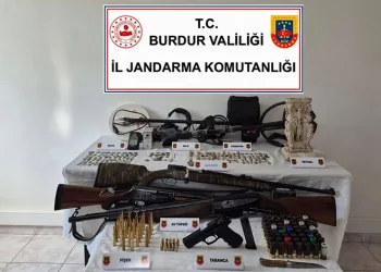 Samsun’da silah operasyonu