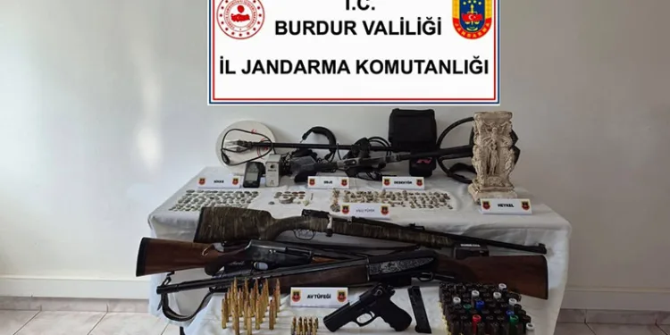 Samsun’da silah operasyonu