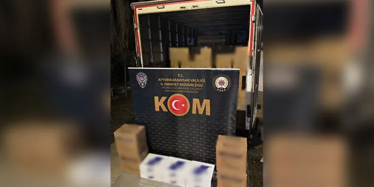 Kütahya’da sahte içki operasyonu: 1 gözaltı