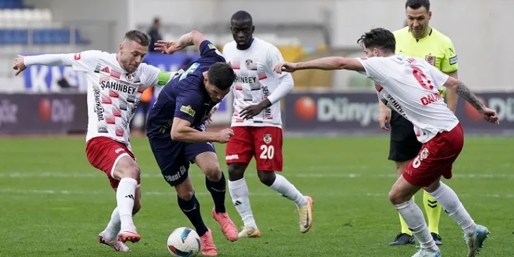 Trendyol Süper Lig: Kasımpaşa: 2 – Gaziantep FK: 2
