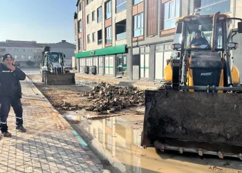 Gemlik Belediyesi’nden asfalt ve kaldırım atağı