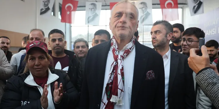 Atakaş Hatayspor’un yeni başkanı Hikmet Çinçin oldu
