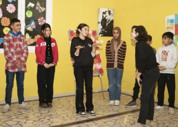 Çocuklar ‘Değişim için Birlikte’ projesine katıldı