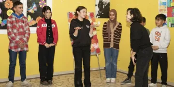 Çocuklar ‘Değişim için Birlikte’ projesine katıldı