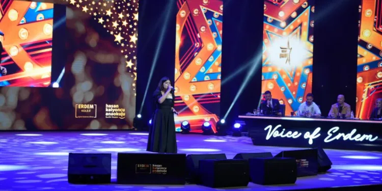 Voice of Erdem müzik yarışması heyecanla sona erdi