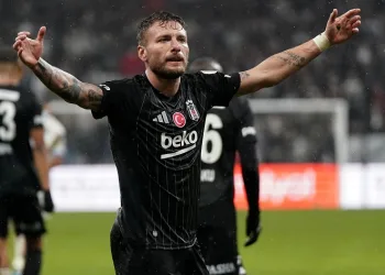 Beşiktaş’ta Immobile, Süper Lig’de 10 gole ulaştı