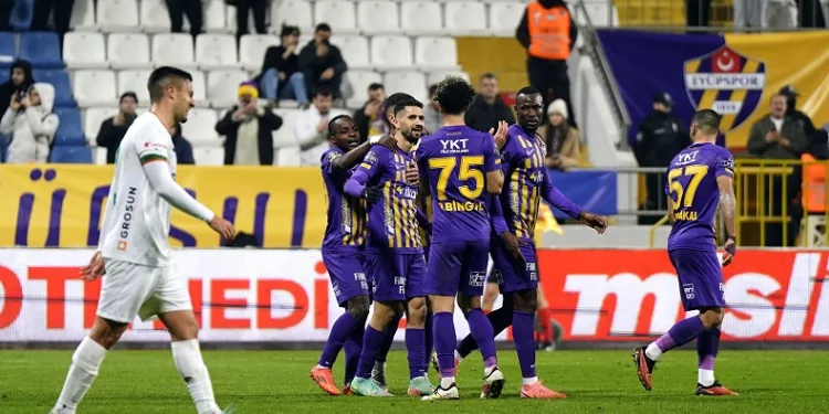 Trendyol Süper Lig: Eyüpspor: 3 – Alanyaspor: 0
