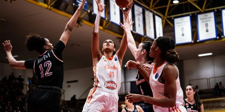 FIBA Kadınlar Euroleague: Famila Schio: 83 – ÇBK Mersin: 71
