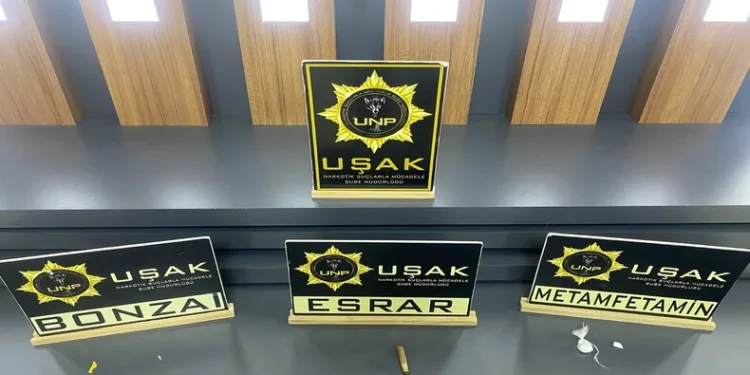 Uşak’ta 6 uyuşturucu satıcısı tutuklandı
