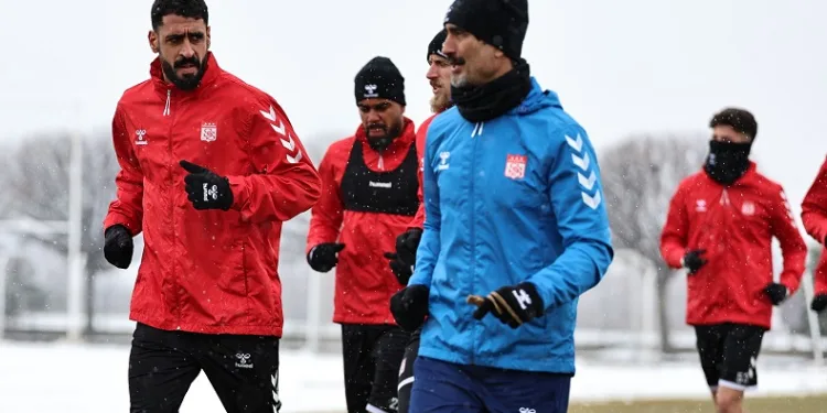 Sivasspor, Kayserispor maçının hazırlıklarını sürdürdü