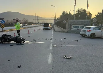 Bursa’da 18 yaşındaki motosiklet sürücüsü kazada hayatını kaybetti
