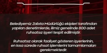 Belediye Başkanı açıkladı: Amasya’da 800 işyeri ruhsatsız çıktı