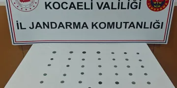 Üst aramasında 36 sikke ele geçirildi