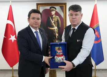 Erkan Aydın’dan Tuğgeneral Tataroğlu’na hayırlı olsun ziyareti