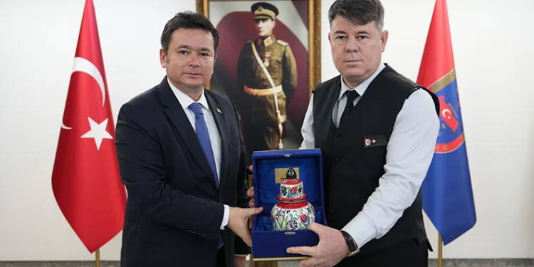 Erkan Aydın’dan Tuğgeneral Tataroğlu’na hayırlı olsun ziyareti