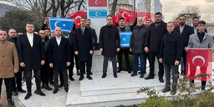 Ülkü Ocakları’ndan Türkmen Şehitlerine vefa